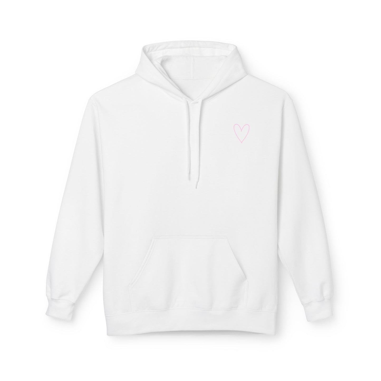 Hoodie — "Pretty and Expensive" Pink Slogan