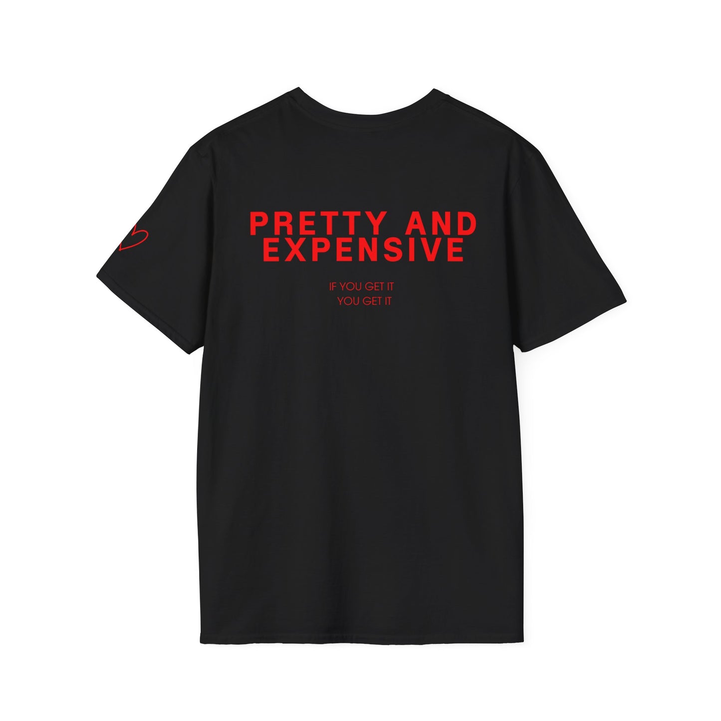 Pretty and Expensive T-Shirt — Graphic Back Print Tee