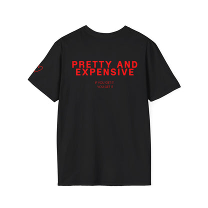 Pretty and Expensive T-Shirt — Graphic Back Print Tee