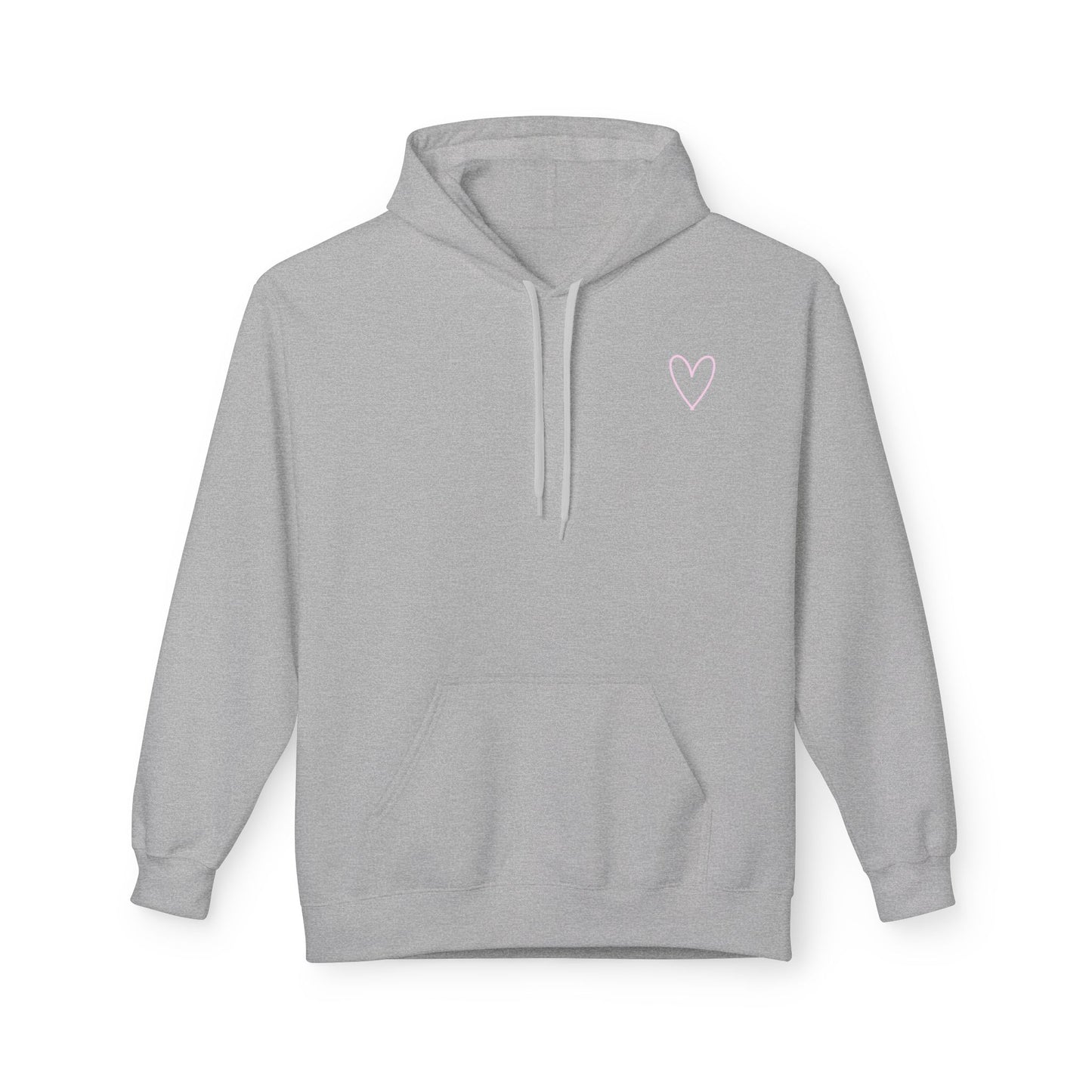 Hoodie — "Pretty and Expensive" Pink Slogan