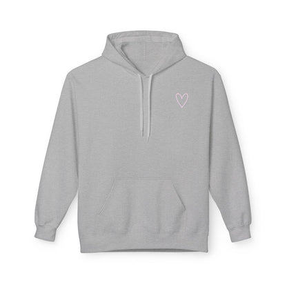 Hoodie — "Pretty and Expensive" Pink Slogan