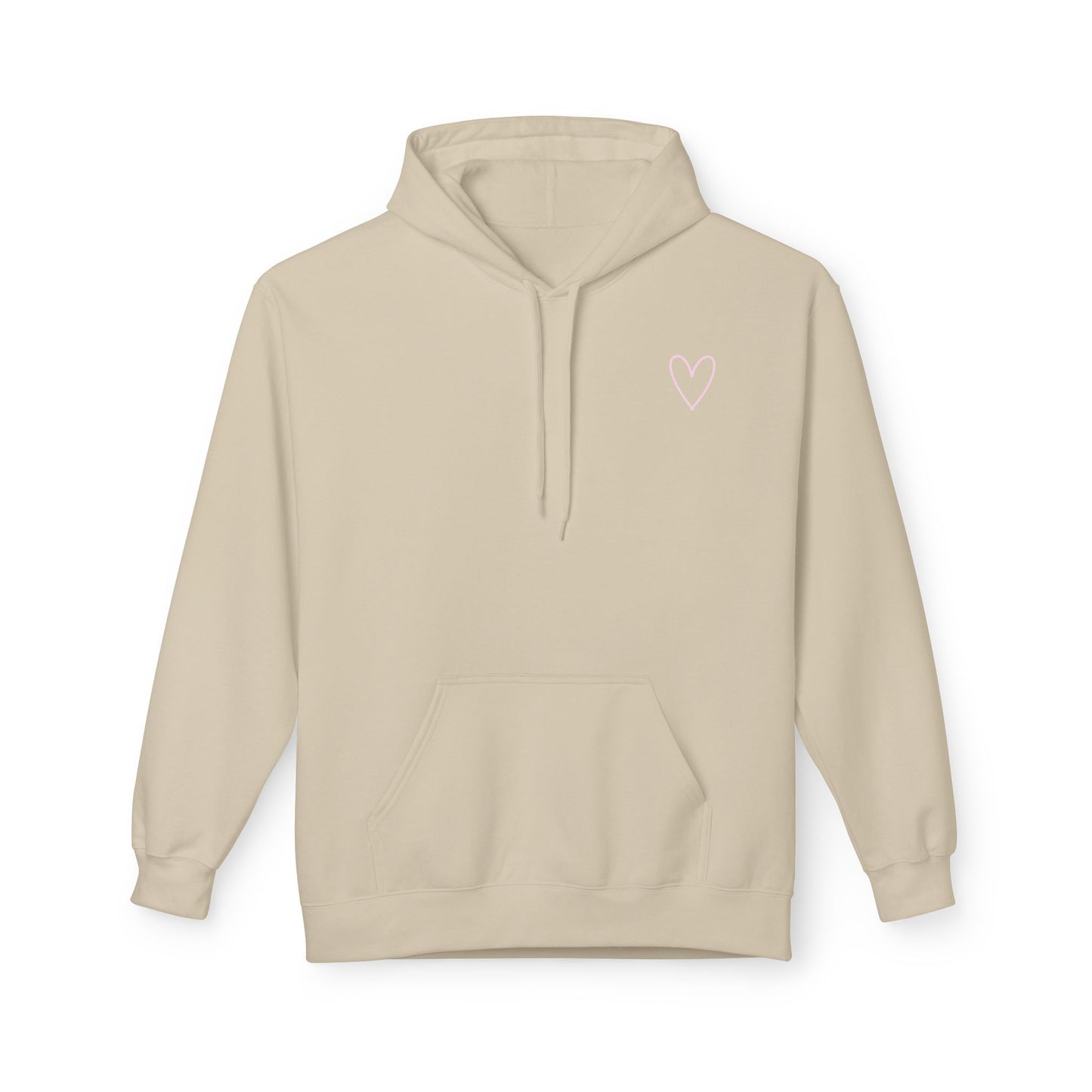 Hoodie — "Pretty and Expensive" Pink Slogan