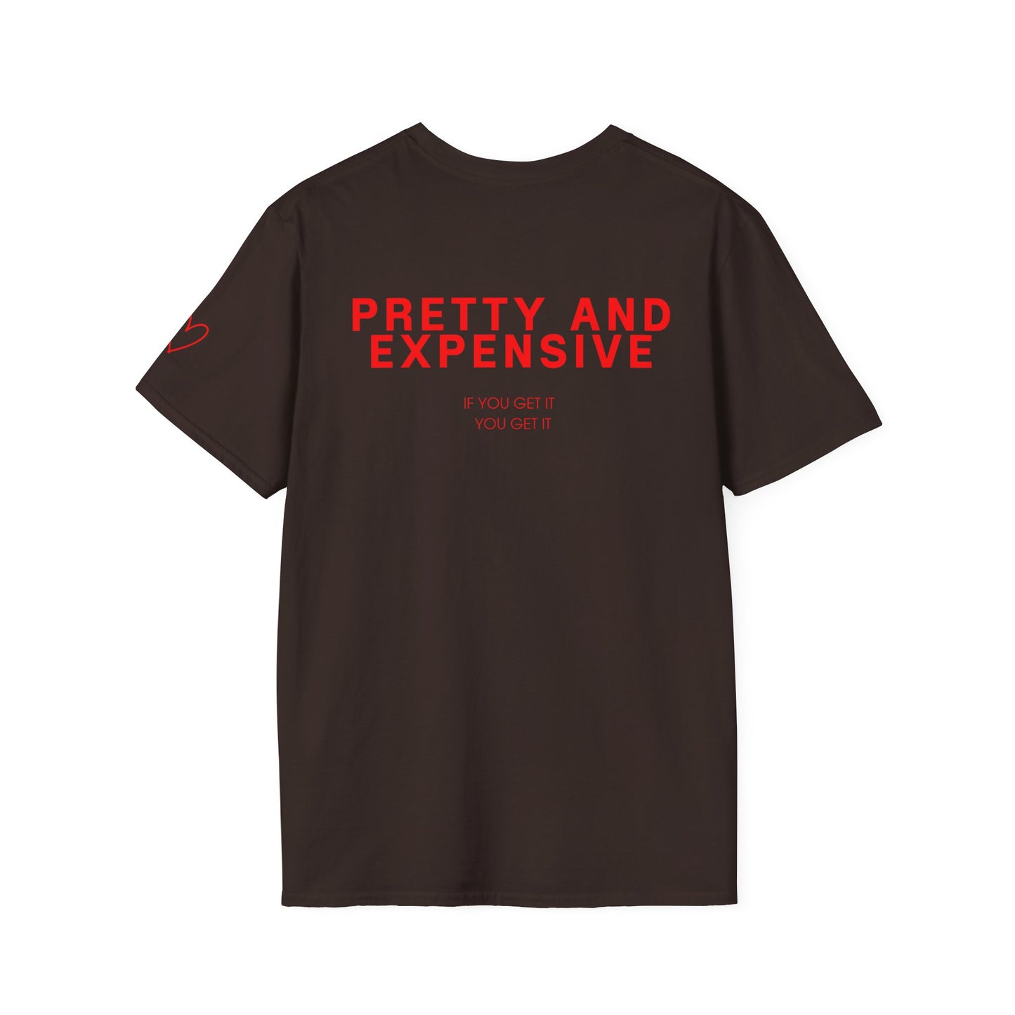 Pretty and Expensive T-Shirt — Graphic Back Print Tee