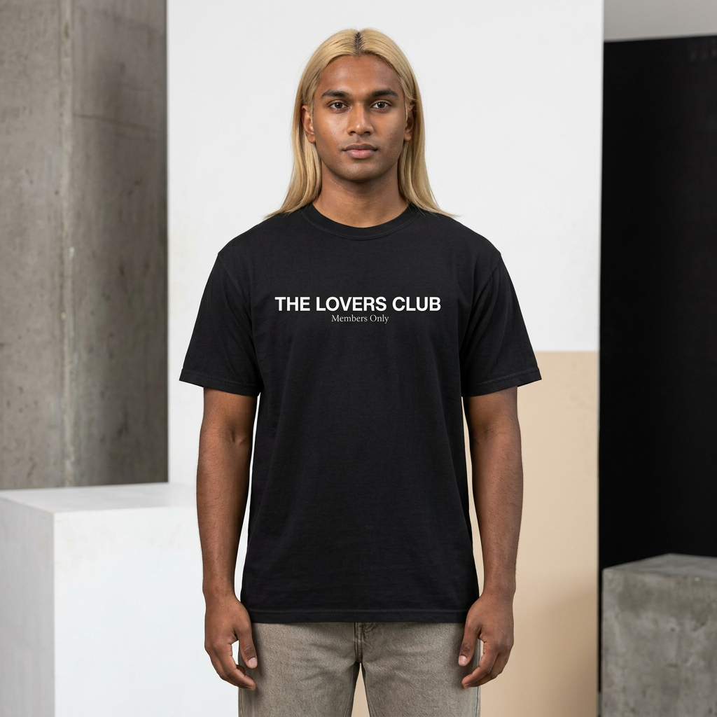 The Lovers Club Graphic Unisex T-Shirt — "Members Only"