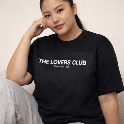 The Lovers Club Graphic Unisex T-Shirt — "Members Only"