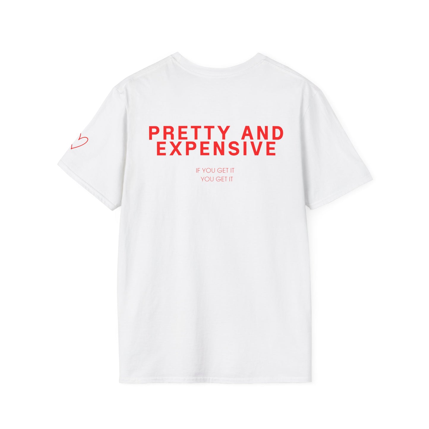 Pretty and Expensive T-Shirt — Graphic Back Print Tee