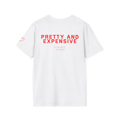 Pretty and Expensive T-Shirt — Graphic Back Print Tee