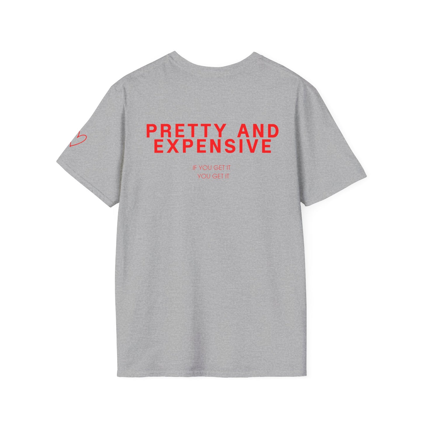 Pretty and Expensive T-Shirt — Graphic Back Print Tee